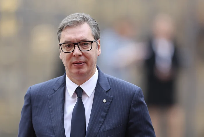 Aleksandar Vucic, președinte Serbia FOTO: EPA EFE