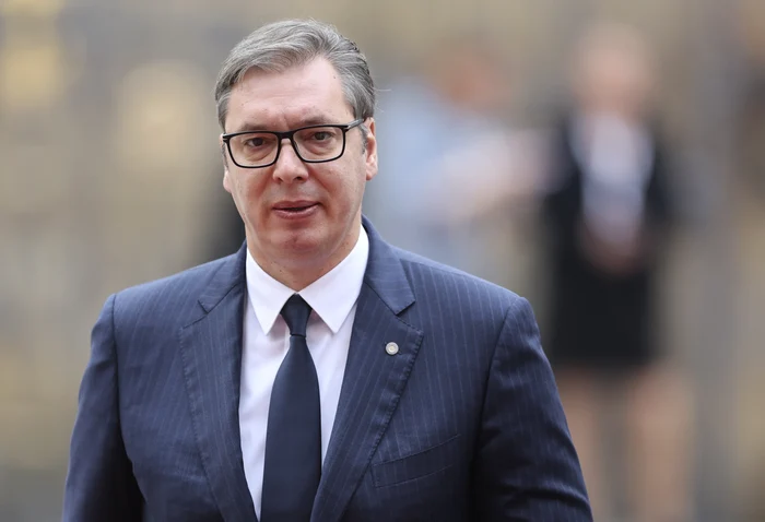 Avionul lui Vucic se îndrepta spre Moscova FOTO EPA-EFE