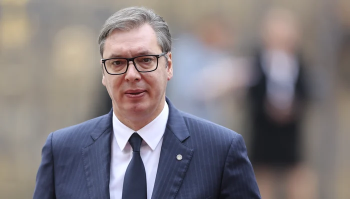 Președintele sârb Aleksandar Vucic FOTO EPA-EFE