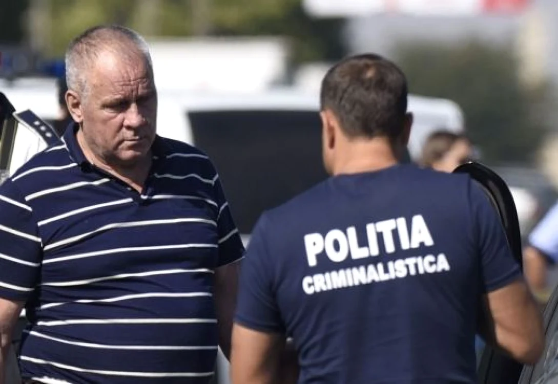 Gheorghe Dincă, la reconstituirea crimelor FOTO Inquam Photos/ Bogdan Dănescu