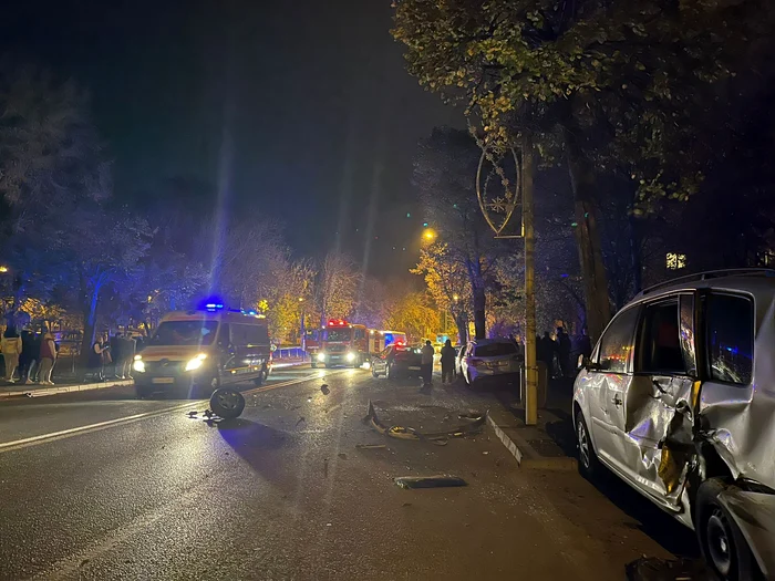 Cici masini sunt avariate FOTO ISU Tulcea