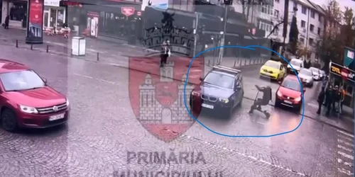 accident trotineta iasi captura camere stradale jpg