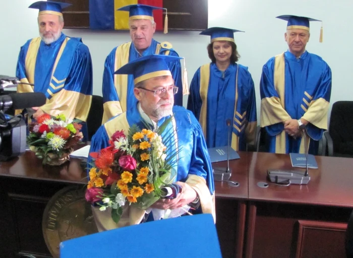 Matei Vişniec, Doctor Honoris Causa al Universităţii Ovidius Constanţa Foto S.I.