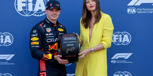 Maria Sharapova si Max Verstappen la MP  F1 de la Montecarlo FOTO Profimedia (2) jpg