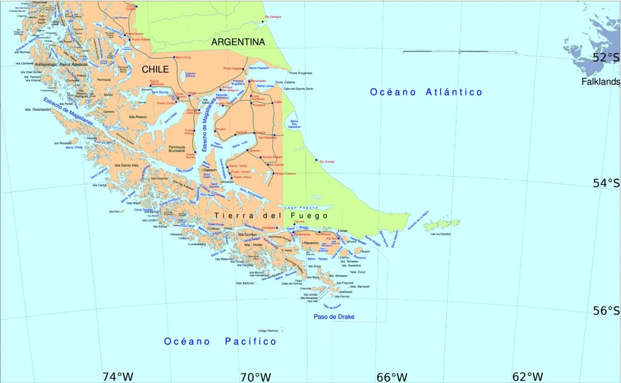 South America southern tip pol png png