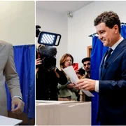 Nicușor Dan și George Simion  Sursa Colaj Facebook paginile personale ale lor jpg
