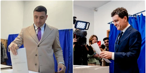 Nicușor Dan și George Simion  Sursa Colaj Facebook paginile personale ale lor jpg