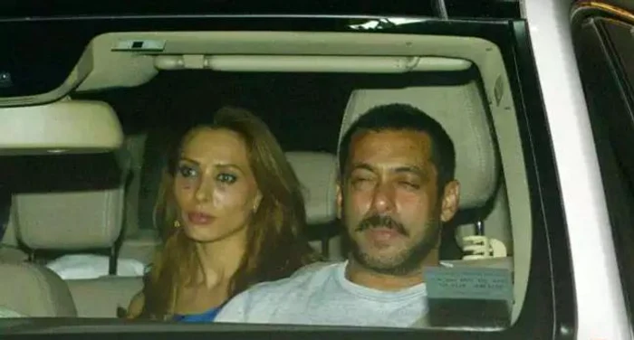 Salman Khan (49 de ani) și Iulia Vântur (35 de ani), împreună în mașină