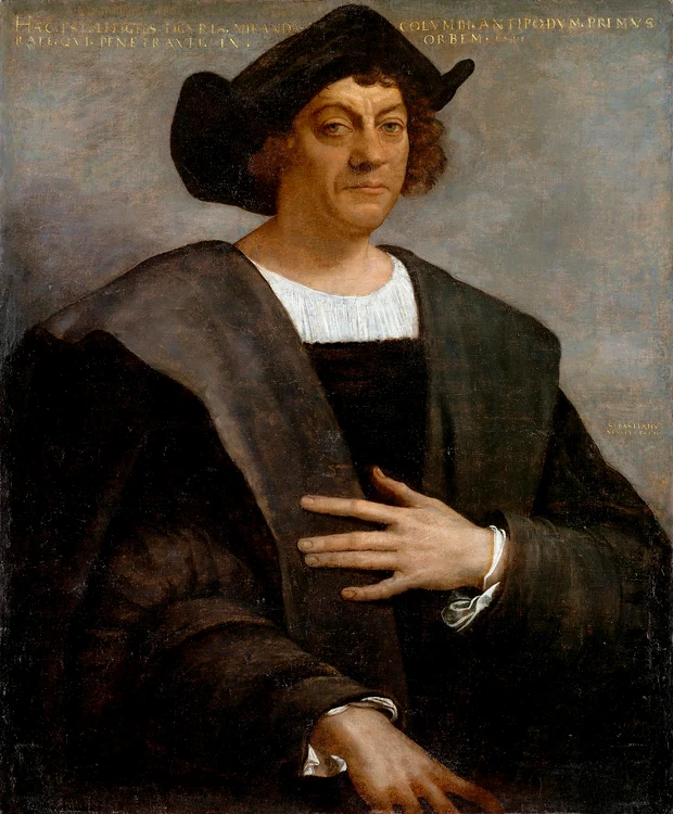 Cristofor Columb, portret postmortem de Sebastiano del Piombo (© Metropolitan Museum of Art)