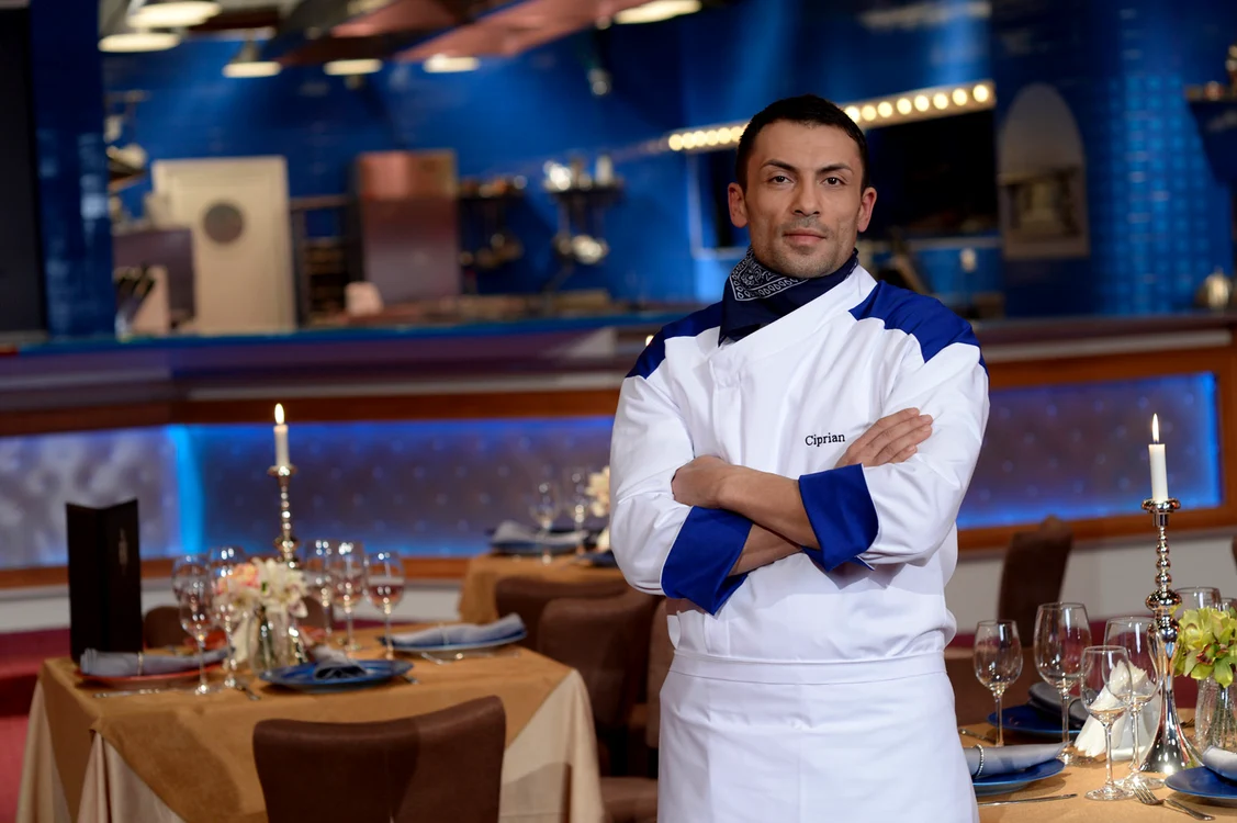 
    “Hell’s Kitchen – Iadul bucătarilor” - Ciprian propune o reţetă deosebită!Foto: Antena 1  