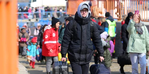 calarasi refugiati la vama Isaccea FOTO faceb/N.Cionoiu