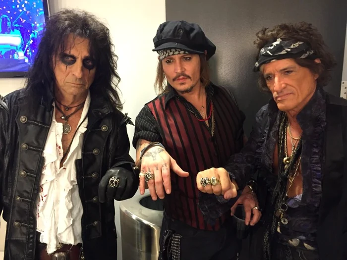 Johnny Depp Alice Cooper The Hollywood Vampires jpeg