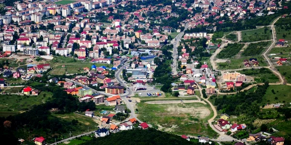 Zalăul văzut de sus