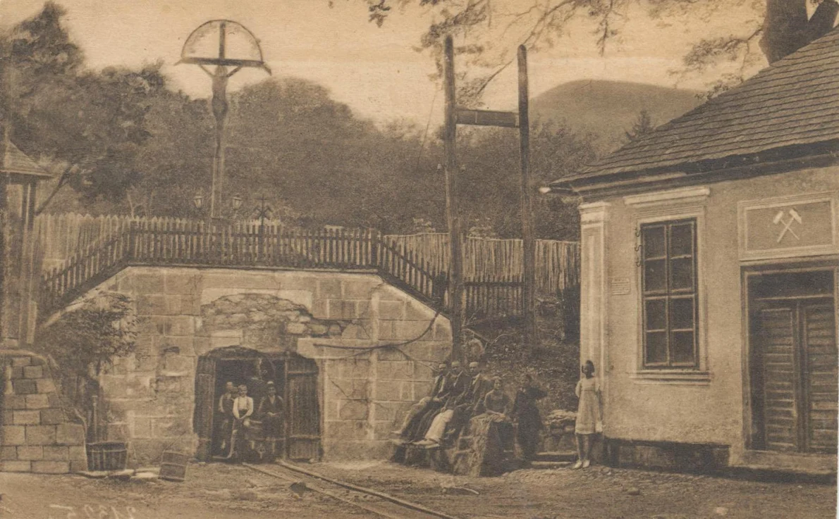 Baia Mare. Mina de aur Valea Roşie, în perioada interbelică (© iMAGO Romaniae)