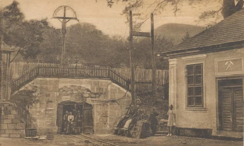 Baia Mare. Mina de aur Valea Roşie, în perioada interbelică (© iMAGO Romaniae)