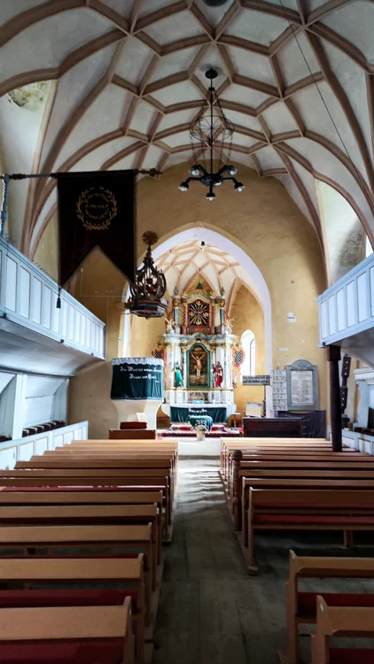 Imagine de interior de la de la Wurmloch (Valea Viilor), monument UNESCO