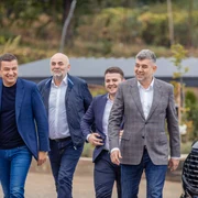 Gheorghe Șoldan, Marcel Ciolacu, Sorin Grindeanu, Vasile Rîmbu FOTO Inquam / Casian Mitu