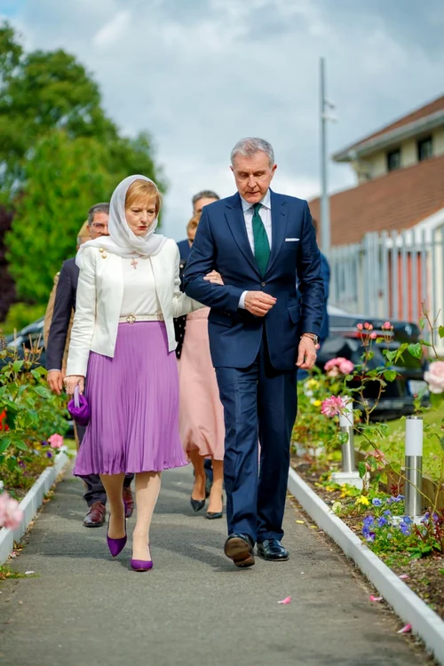 Margareta a României și Principele Radu la Dublin foto facebook6 jpg