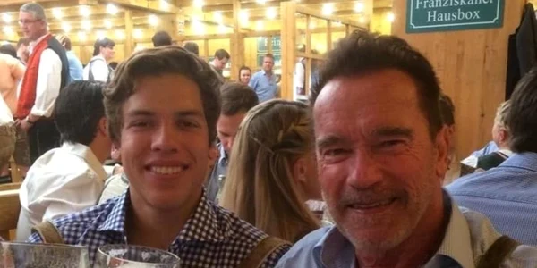 fiul ilegitim al lui arnold schwarzenegger foto instagram