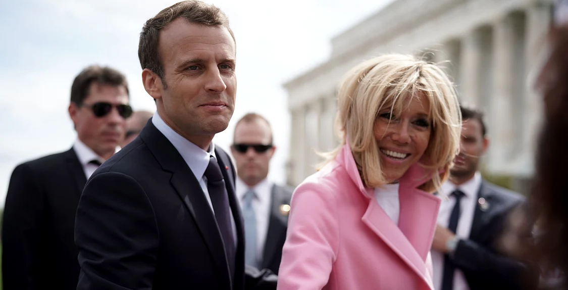 Emmanuel și Brigitte Macron. Foto: GettyImages
