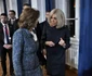 Brigitte Macron și Regina Silvia a Suediei. FOTO: Profimedia