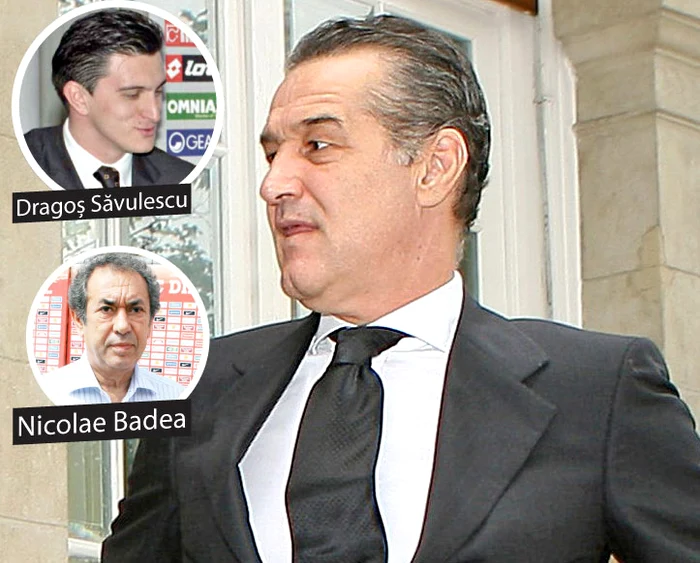 
    Gigi Becali, decembrie 2011: "Săvulescu a fost găsit de nevastă cu un bărbat în pat, iar Badea e un securist care avea căruţa pictată cu roşu  şi verde"  