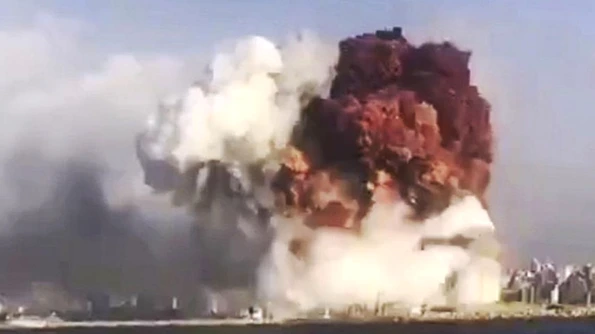 Explozia din Beirut, una dintre cele mai puternice explozii din istorie care nu a fost produsă de o bombă nucleară jpeg