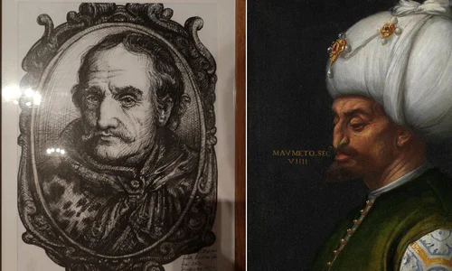 Iancu de Hunedoara și Mahomed al II-lea (foto: Muzeul Castelul Corvinilor)