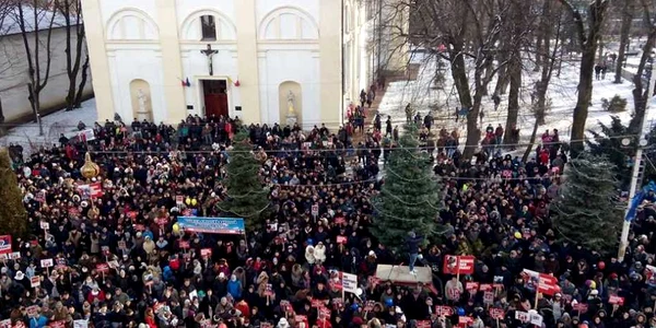 Protest Familia Bodnariu Suceava