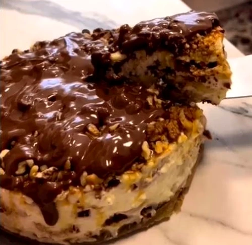 Tort de biscuiți, fără coacere Foto: Captură video Click!