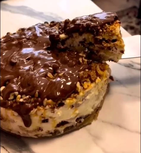 Tort de biscuiți, fără coacere Foto: Captură video Click!