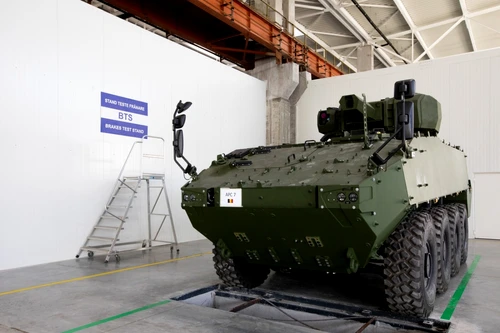 abrica General Dynamics a demarat producţia de blindate PIRANHA 5 FOTO General Dynamics