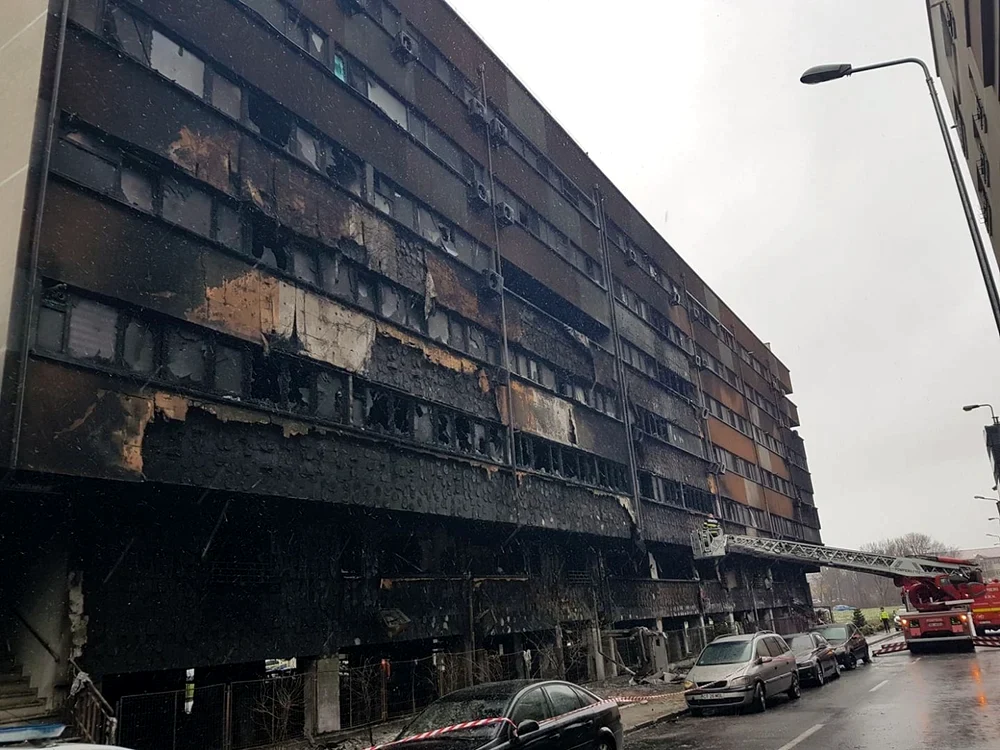 Imaginea dezastrului FOTO Călin Gavrilaș