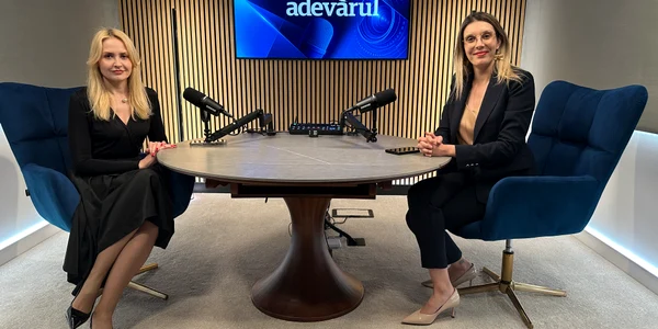 Diana Buzoianu la Interviurile Adevărul  FOTO: Adevărul