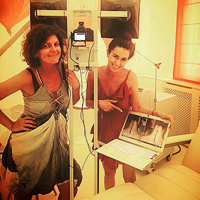 Diana Bart a reuşit să-şi decoloreze desenul ascuns în doar trei şedinţe