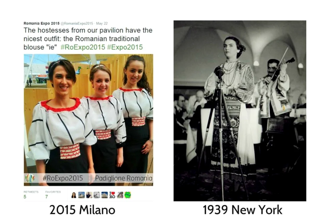 Expo Milano 2015 şi Expo New York 2015 - Sursă foto La Blouse Roumaine