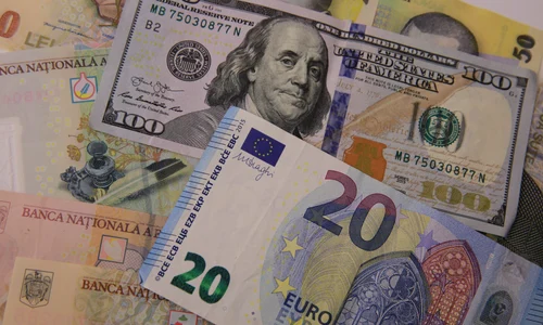 Euro dolari lei bancnote bani FOTO Shutterstock jpg
