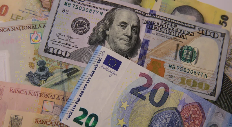 Euro dolari lei bancnote bani FOTO Shutterstock jpg