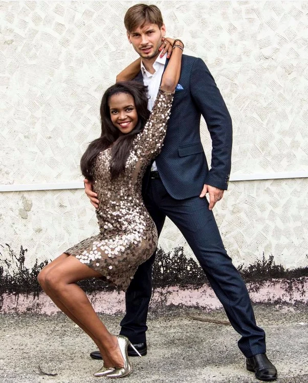 Oti Mabuse și Marius Iepure, soțul său FOTO arhiva personală