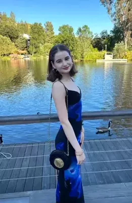 Irina Columbeanu la balul de absolvire / foto: Social media 