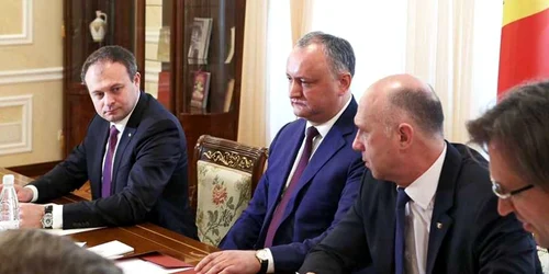 Igor Dodon Andrian Candu si Pavel Filip presedinte.md