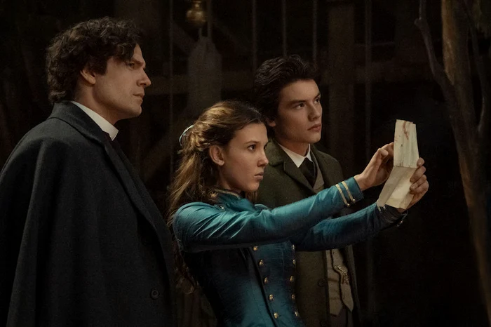 captura enola holmes 2 henry cavill millie bobby brown