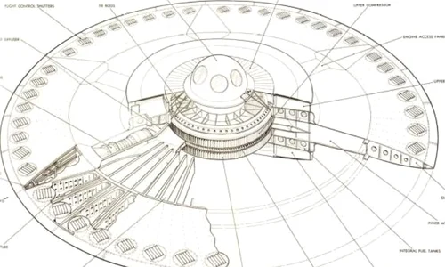 Americanii au proiectat farfurii zburătoare, în anii ’50, bazate pe ideea unui român jpeg