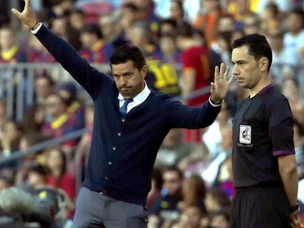 Cosmin Contra a obţinut un rezultat mare cu Getafe, 2-2 pe Camp Nou. FOTO: www.insidespanishfootball. com