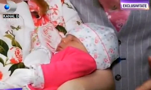Micuța Ana Raisa Ciucu a fost externată la o săptămână de la naștere jpeg
