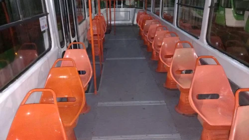 Controale în tramvaiele din București Foto: ANPC