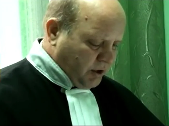 Judecătorul Victor Pruteanu FOTO captură curaj.tv
