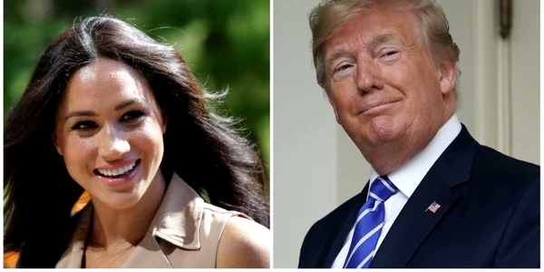 Donald Trump şi Meghan Markle FOTO EPA-EFE/Getty Images