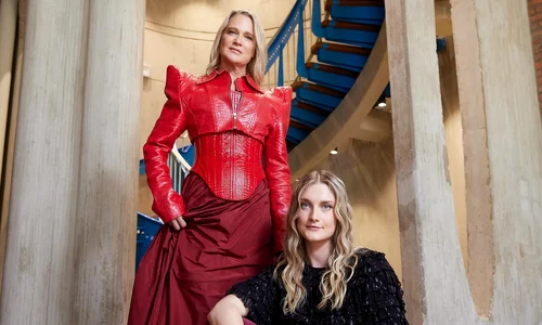 Prințesa Delphine și fiica ei, Josephine, în pictorialul pt revista Nina   FOTO Instagram (4) jpg