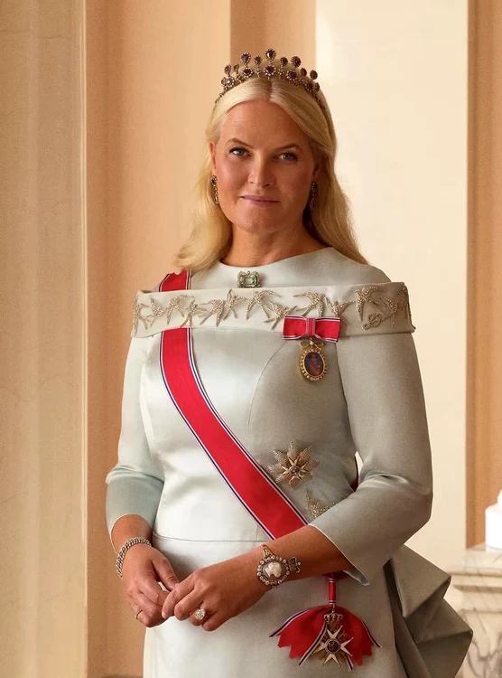 Prințesa moștenitoare Mette-Marit a Norvegiei.